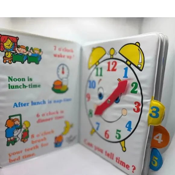 Muffy’s & Billy’s Read N Play Activity Book, Vintage, Baby Soft Book, Learning - Picture 6 of 11